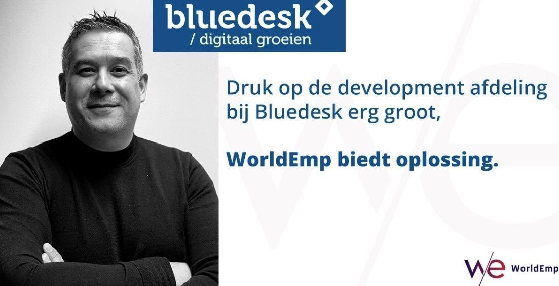 Remote werken bij Bluedesk | WorldEmp